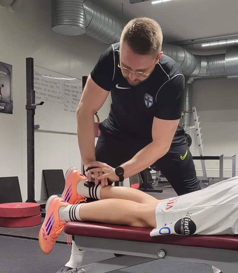 urheilijan voimatestaus